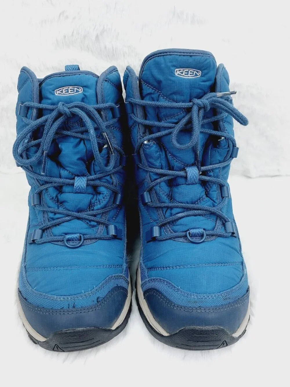 KEEN Women's Stellar Majolica Blue Terradora Ankle Waterproof Boots Size 9.5